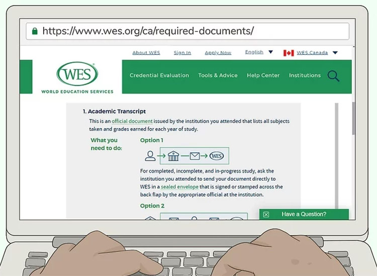 ارزیابی مدارک تحصیلی WES کانادا