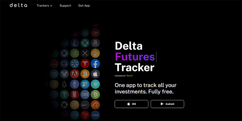 Delta بهترین اپلیکیشن های قیمت ارزهای دیجیتال