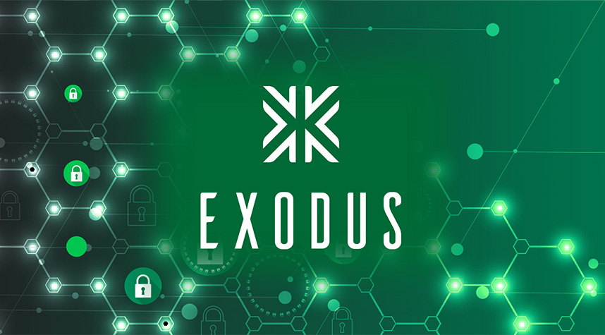 بیتکوین در Exodus