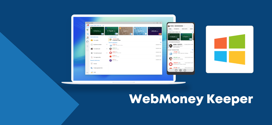 1 دانلود وب مانی کیپر ( WebMoney Keeper ) برای اندروید، ویندوز و iOS