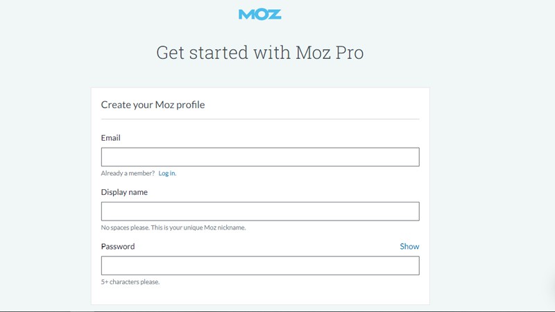 پرداخت هزینه ی خرید اکانت Moz Pro (موز پرو) 