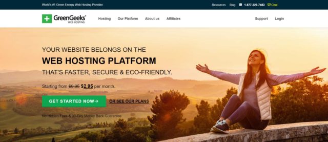greengeeks بهترین هاست وردپرس