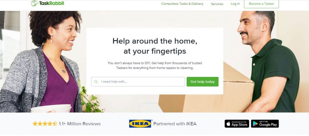 درآمد ارزی از سایت TaskRabbit خرید