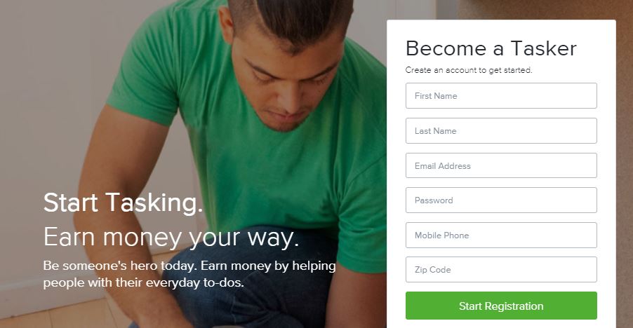 درآمد ارزی از سایت TaskRabbit ثبت نام