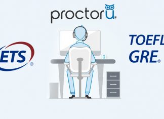 آزمون تافل و GRE در خانه با کمک سایت ProctorU