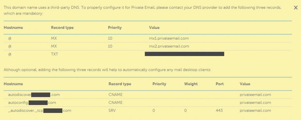 خرید ایمیل شرکتی دامین DNS