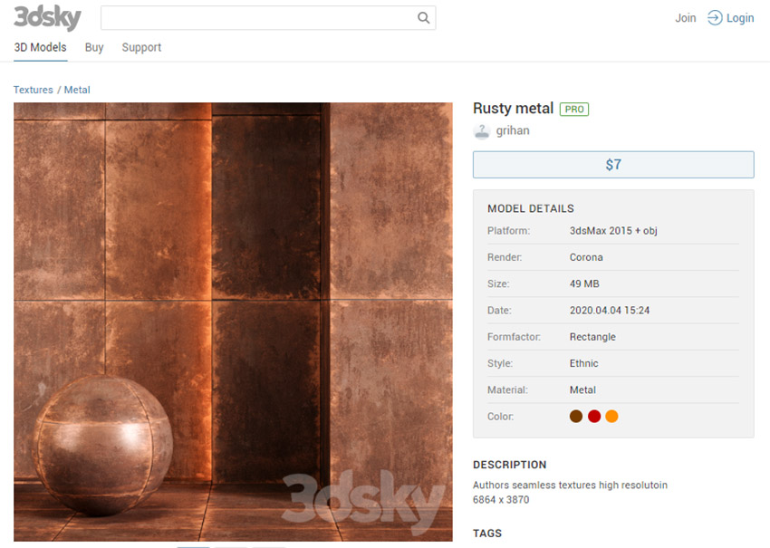 سه بعدی دکوراسیون داخلی از سایت 3dsky