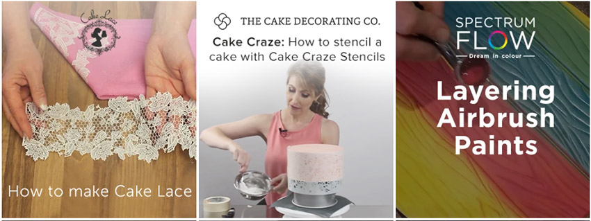 آموزش کیک پزی با سایت Cakeflix ابزار