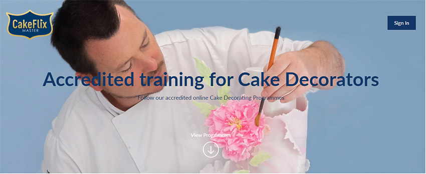 آموزش کیک پزی با سایت Cakeflix حرفه ای