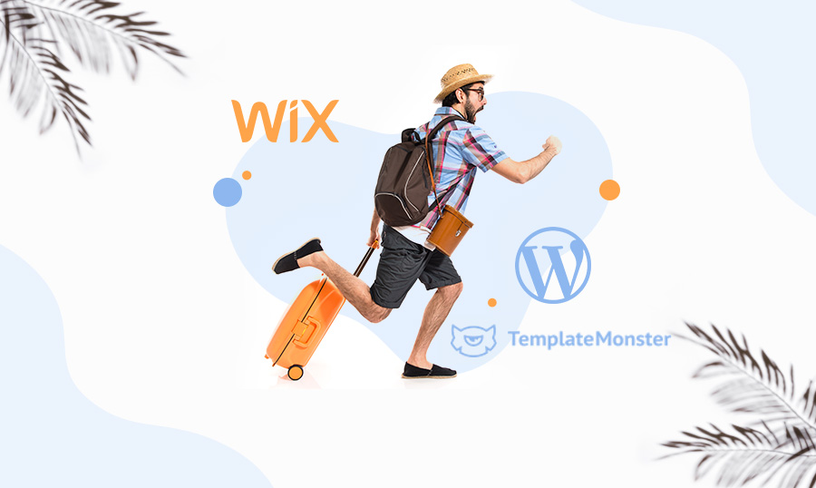 طرحی سایت با Wix یا TemplateMonster کدام