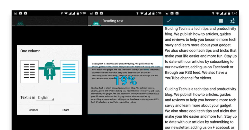 Text fairly اپلیکیشن های تبدیل عکس به متن