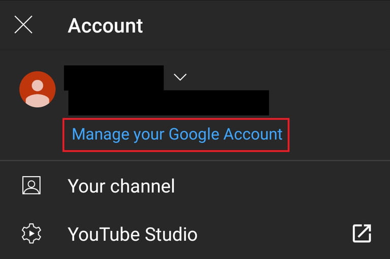 نحوه حذف حساب YouTube در پلتفرم های مختلف ۵