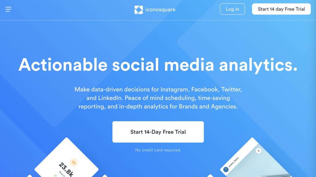 Iconosquare ابزارهای بازاریابی در لینکدین