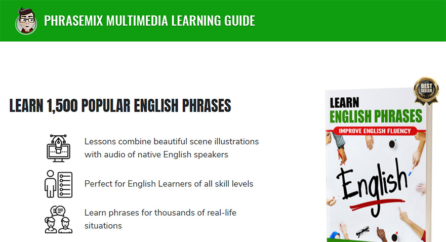 phrasemix بهترین سایت های یادگیری زبان انگلیسی
