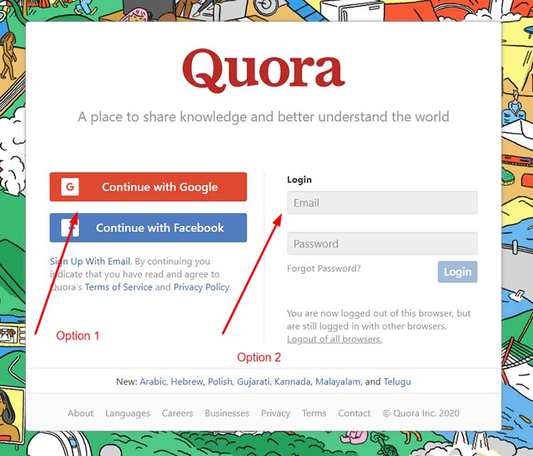 1 آموزش نحوه کسب درآمد از Quora به صورت گام به گام