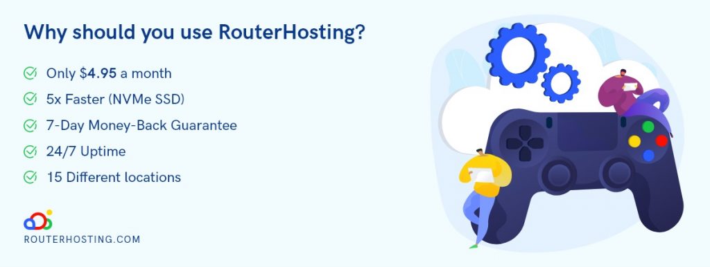 routerhosting بهترین گیم سرورها