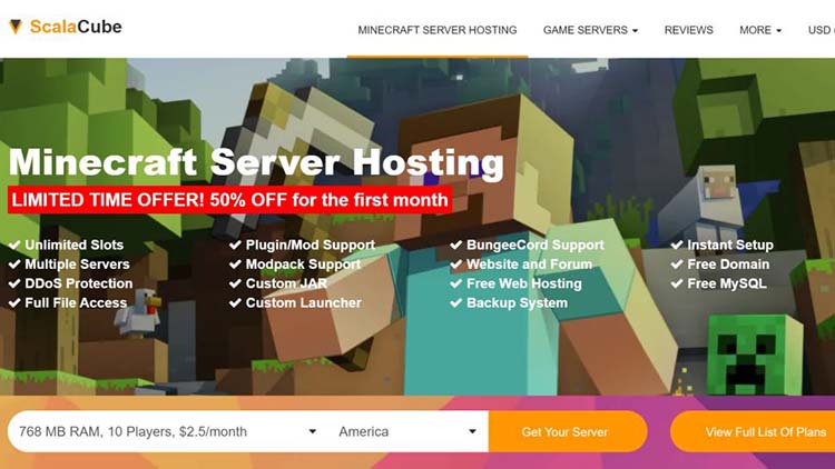 5 معرفی بهترین خدمات هاست سرور Minecraft در سال 2021