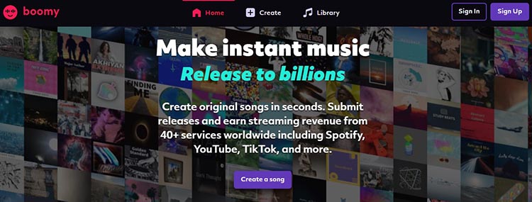 1 راهنمای کسب درآمد ارزی از ساخت موسیقی با سایت Boomy