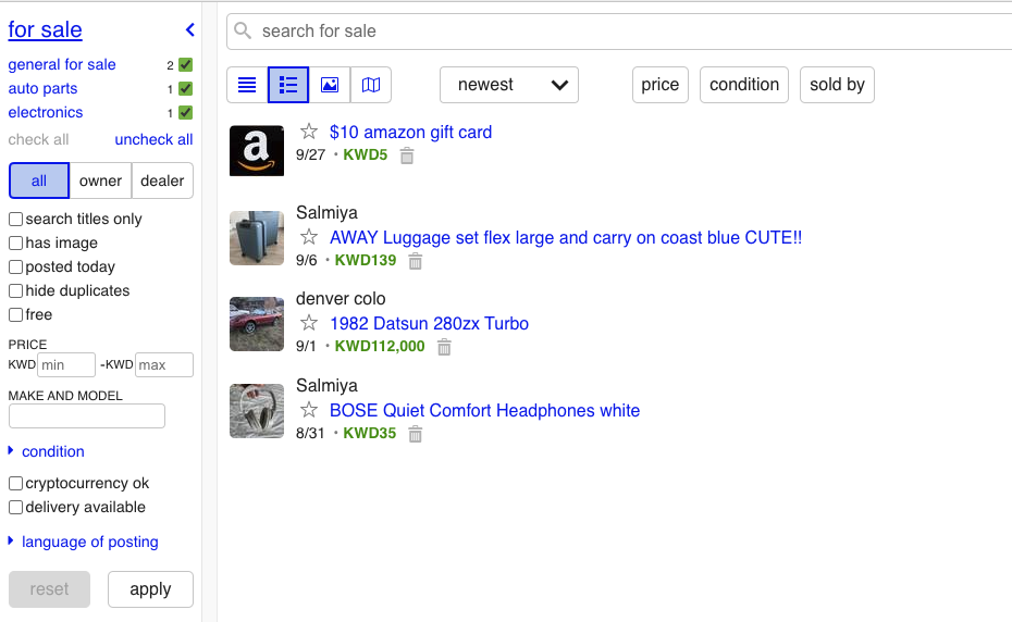 سایت craigslist
