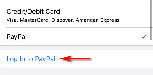 Log In to PayPal