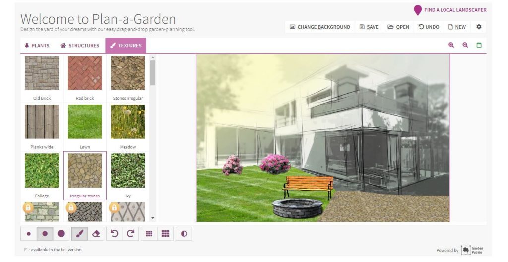 طراحی آنلاین فضای سبز و باغ
