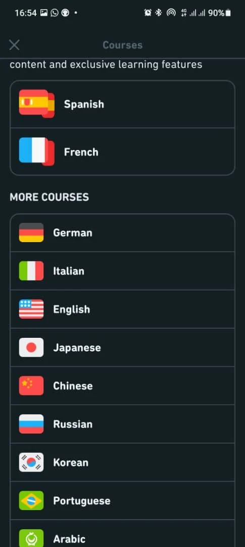 مقایسه Duolingo و Rosetta Stone: زبان های موجود