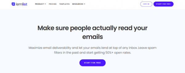 Lemlist – نرم افزار ایمیل انبوه با قابلیت تحویل ایمیل تضمینی