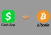 Cash App برای خرید بیتکوین
