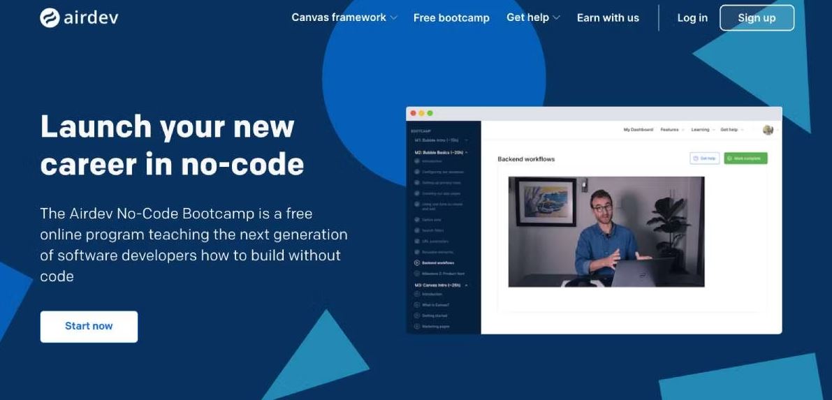 Airdev No-Code Bootcamp