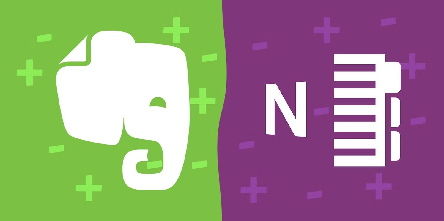 مقایسه Evernote با OneNote