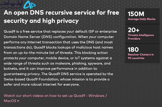ارائه دهندگان هاست DNS