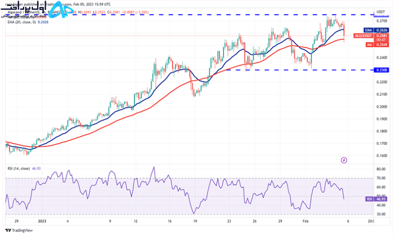تکنیکال Algorand در 17 بهمن