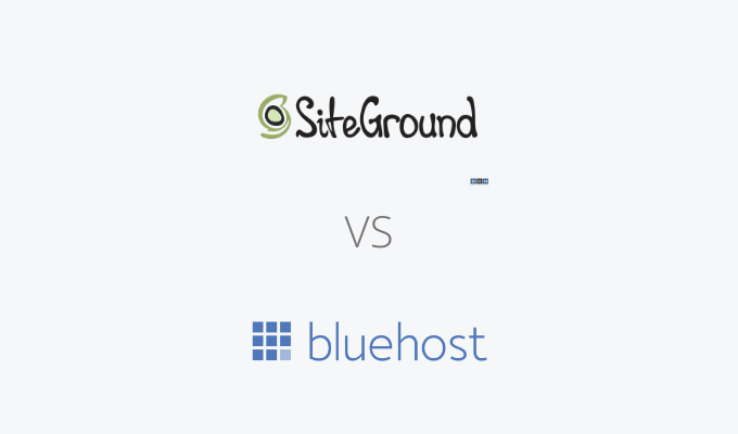 مقایسه SiteGround با Bluehost
