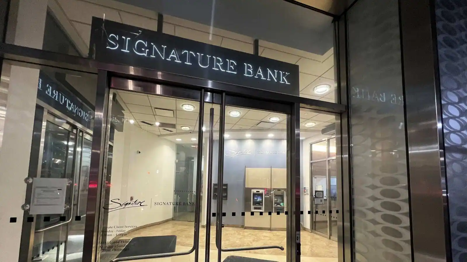تعطیلی بانک ارزدیجیتال Signature