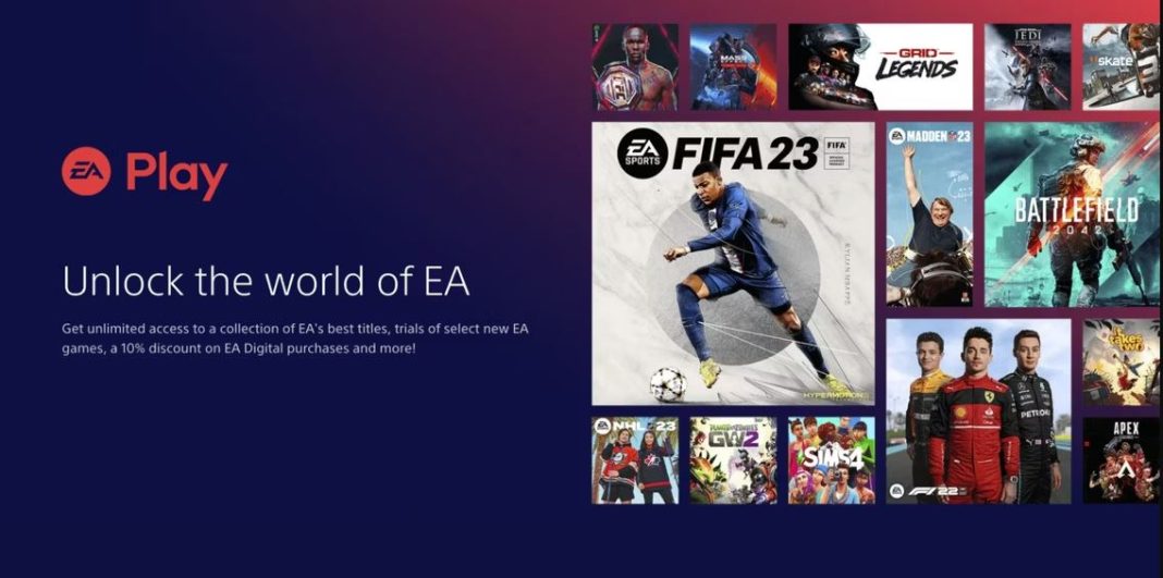 اشتراک و استفاده از EA Play در PS5