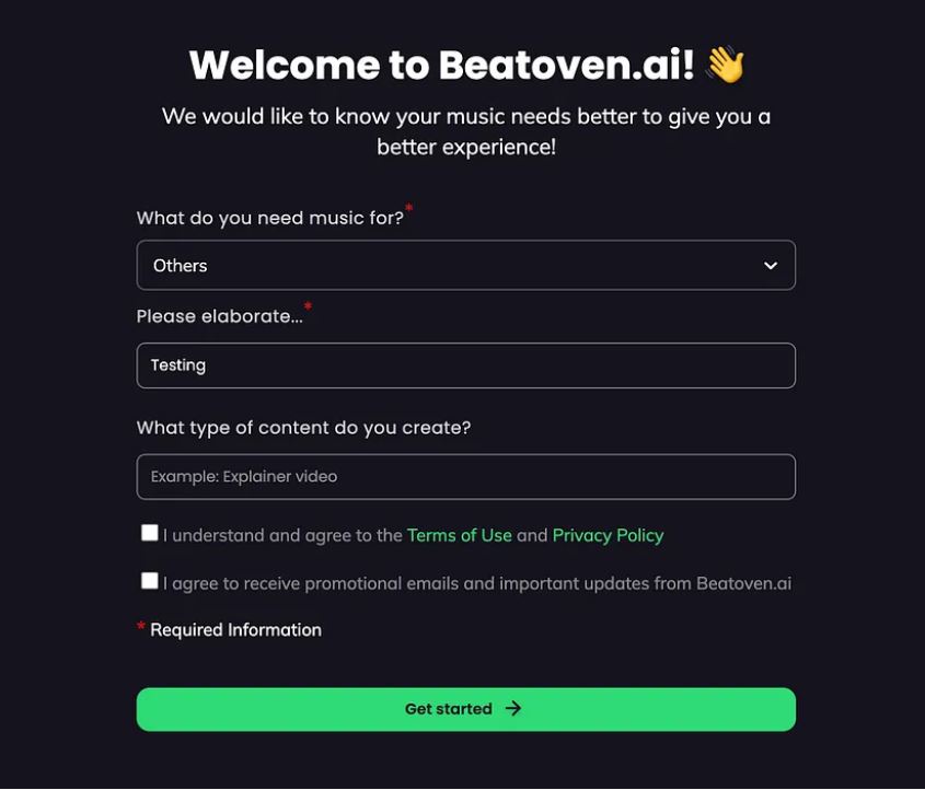 هوش مصنوعی BeatOven AI