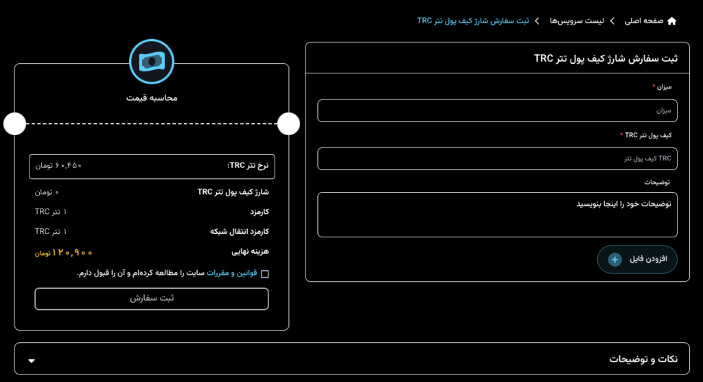 خرید تتر در شیراز به بهترین نرخ