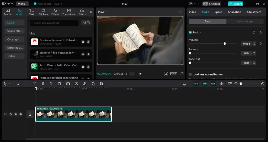 اکانت CapCut (کپ کات)