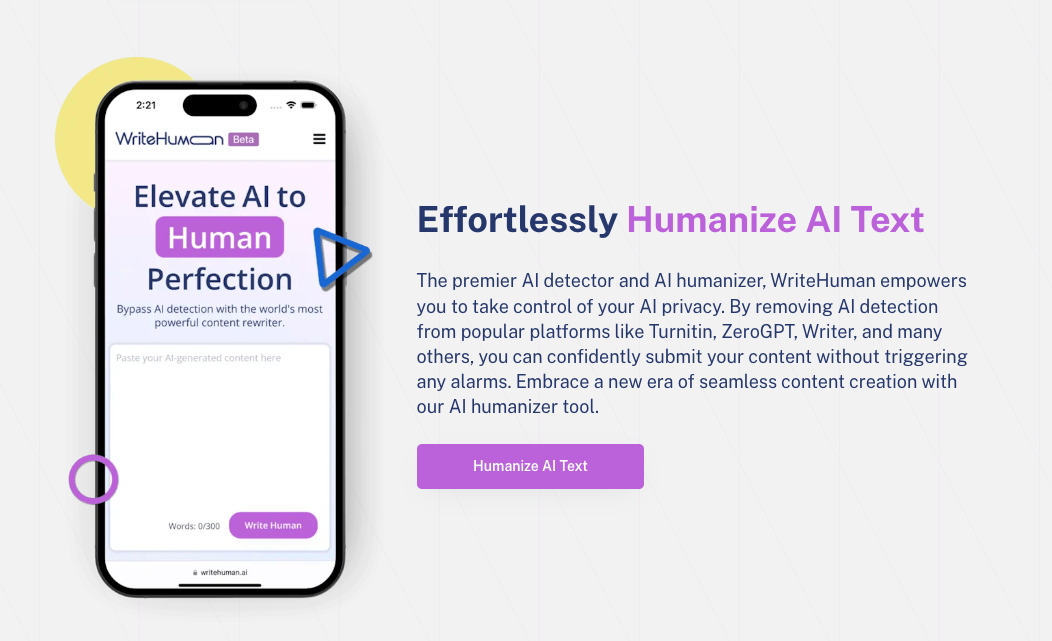 خرید هوش مصنوعی WriteHuman.ai