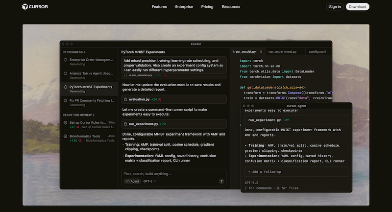 اکانت هوش مصنوعی Cursor
