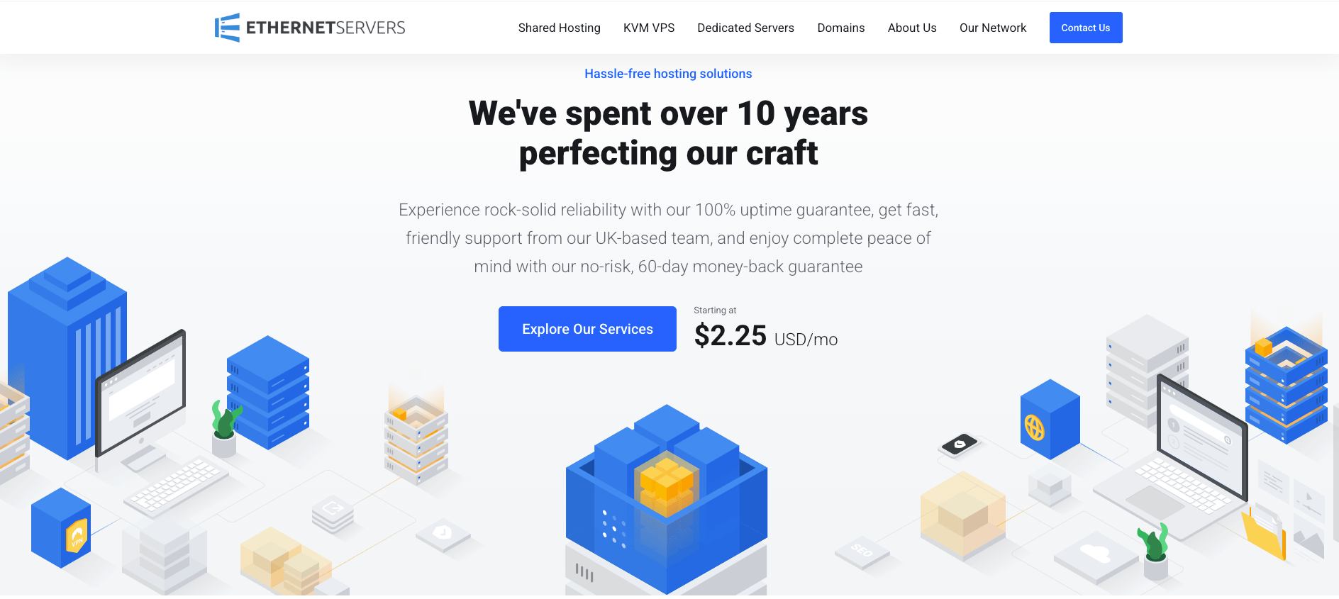 سایت EthernetServers
