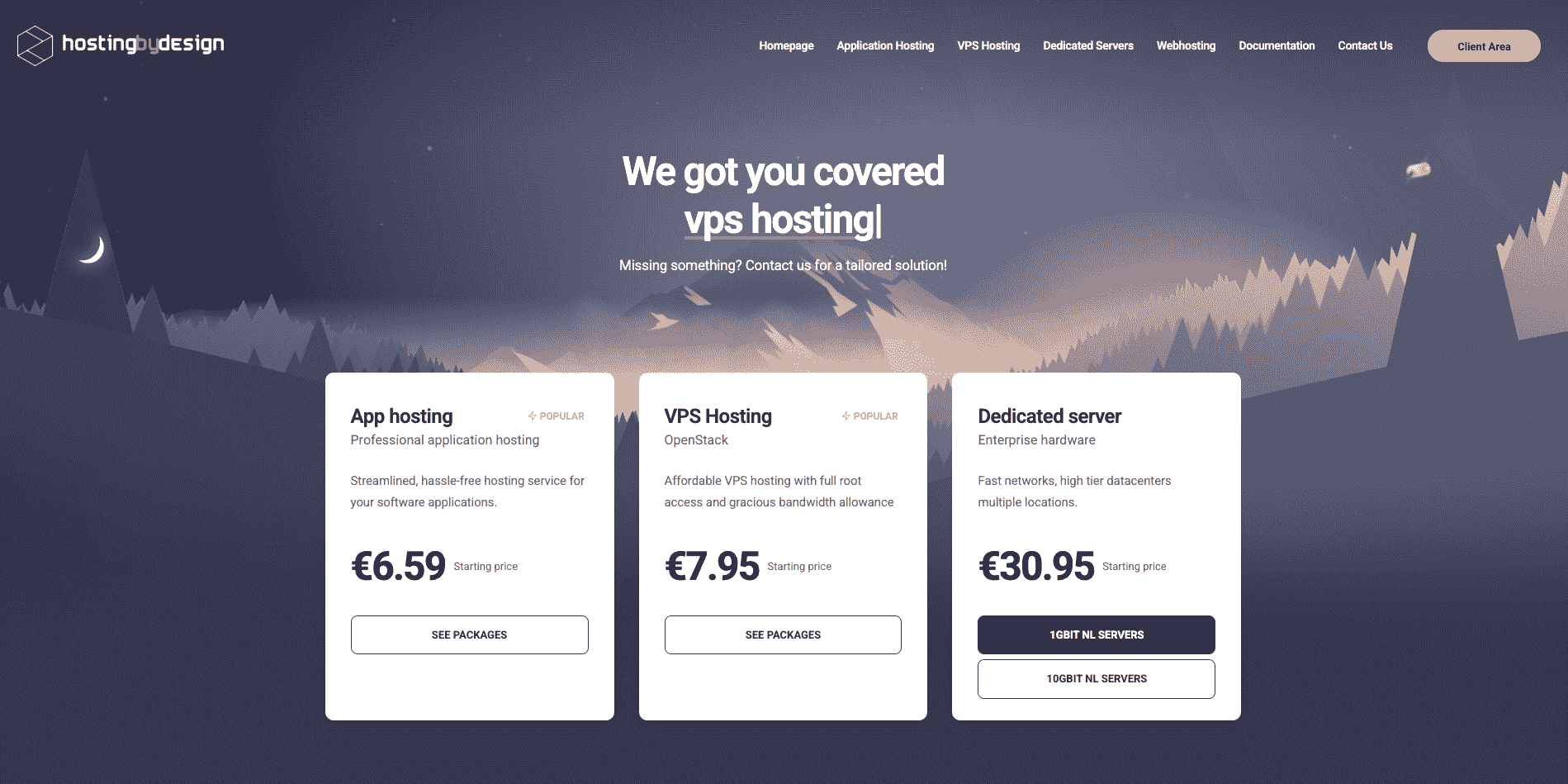 سایت Hostingby.design