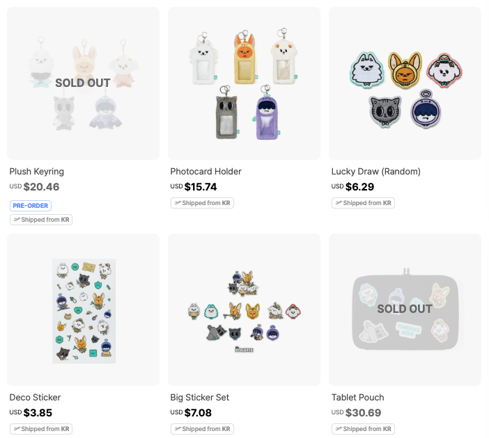 سایت Weverse Shop