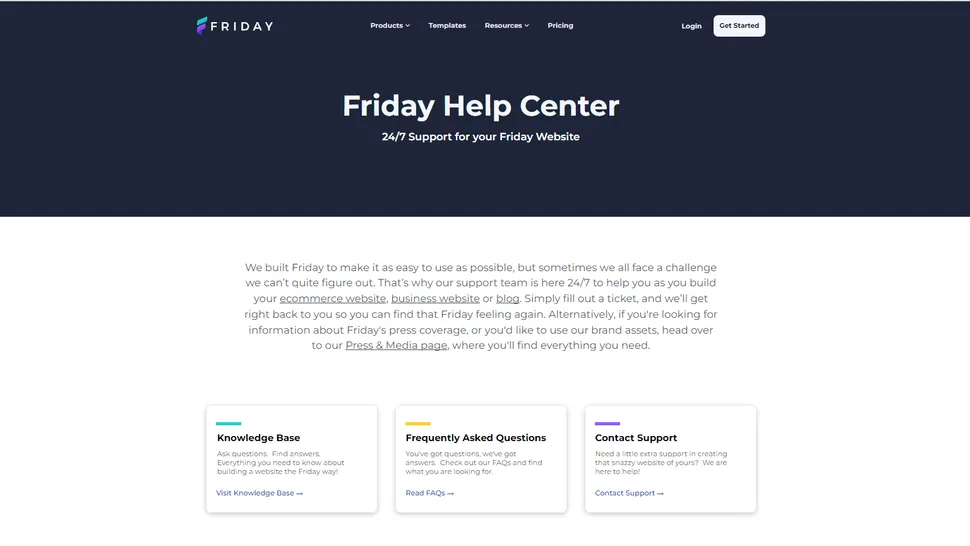 سایت fridaywebsitebuilder