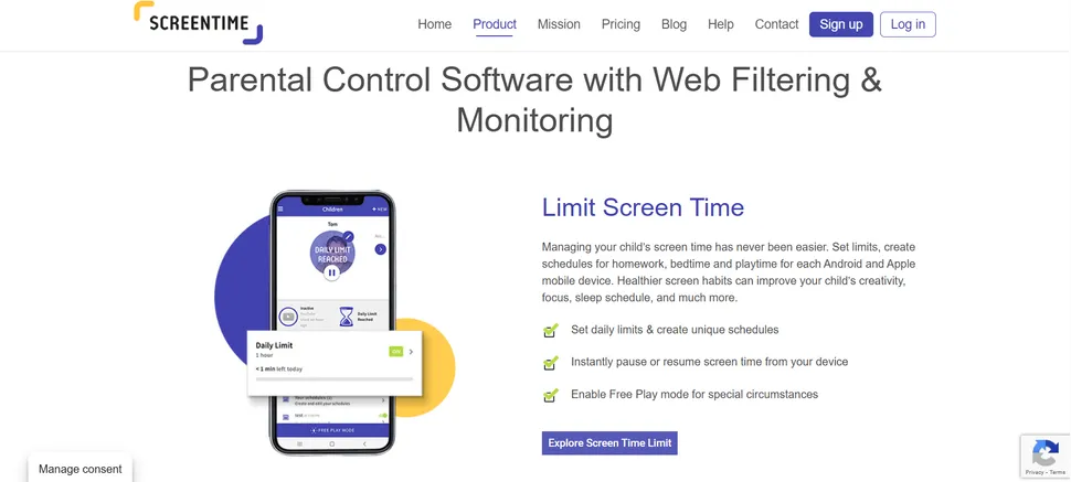 اپلیکیشن Screen Time