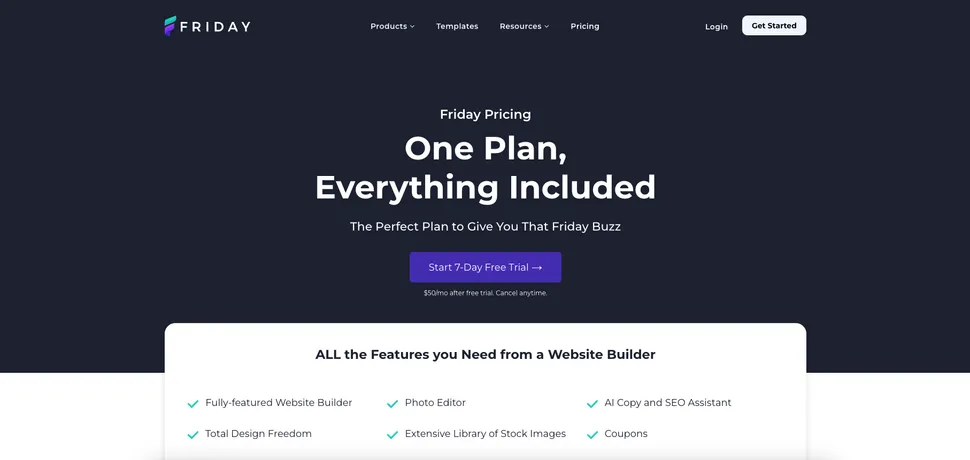 سایت fridaywebsitebuilder