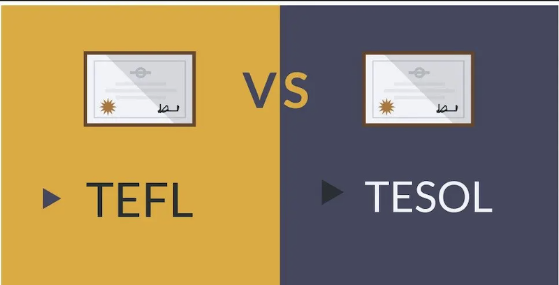 تفاوت بین TEFL و TESOL