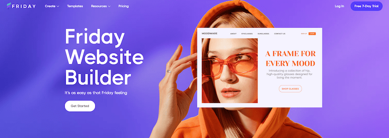 سایت fridaywebsitebuilder