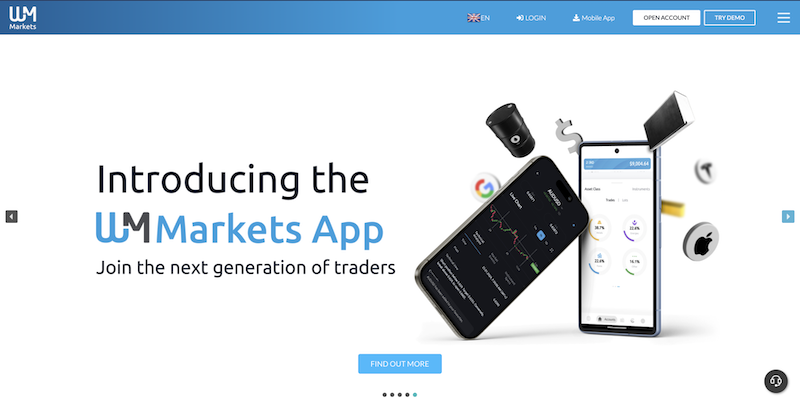 شارژ بروکر wmmarkets