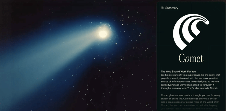 مرورگر کامت (Comet)